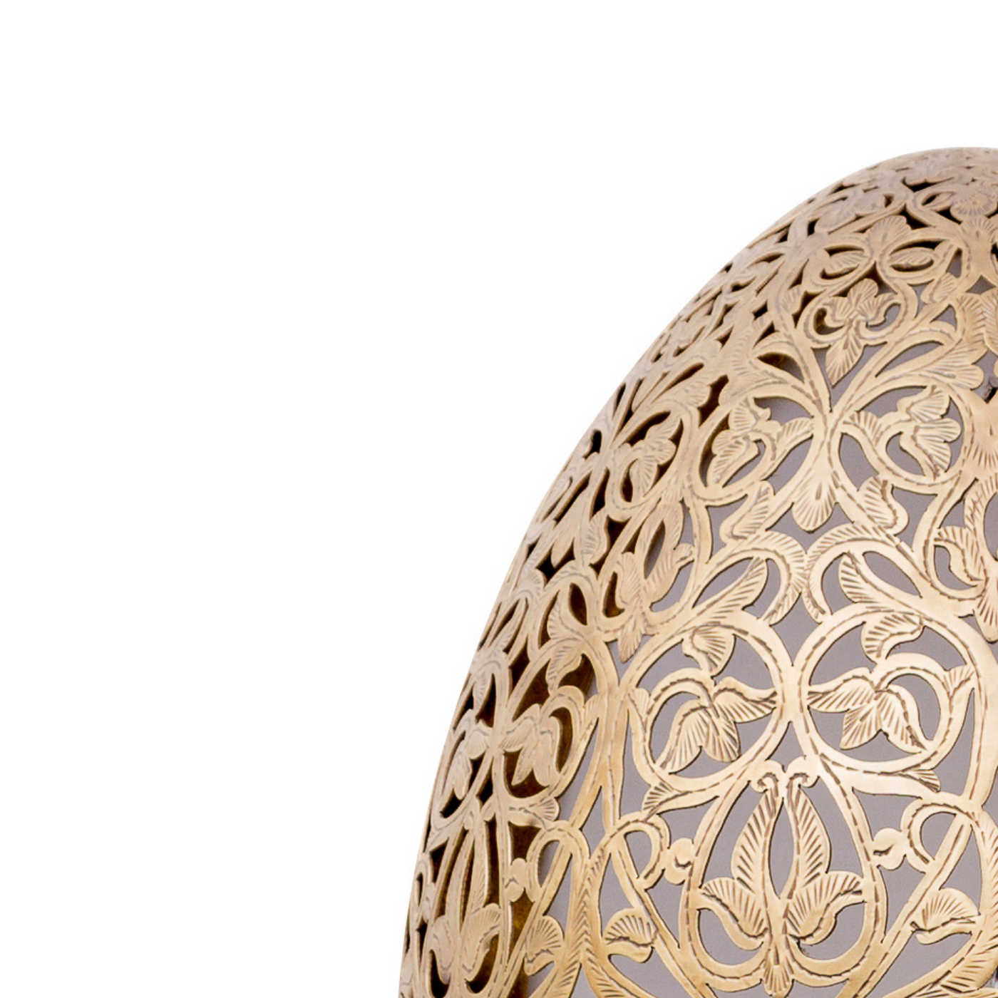 Moroccan Brass Wall Light – Hand-Carved with a Beautiful Geometric Pattern – Luxury for Home and Business Decoration