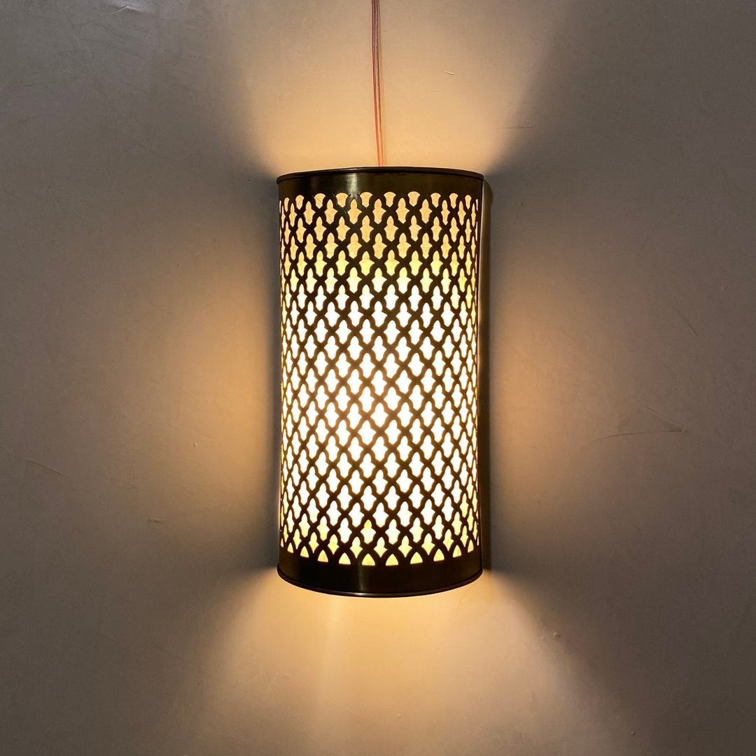 BRASS WALL SCONCE, ZUHOOR
