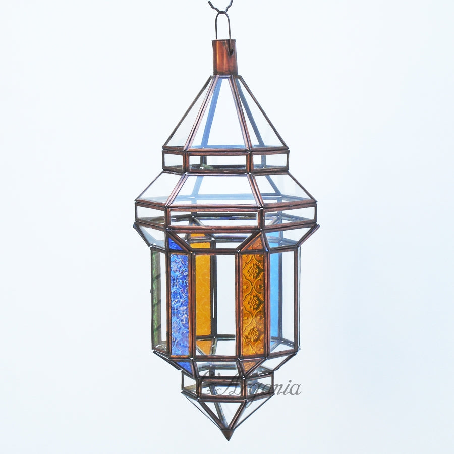 MOROCCAN LANTERNS, FASSIYA MULTICOLOR