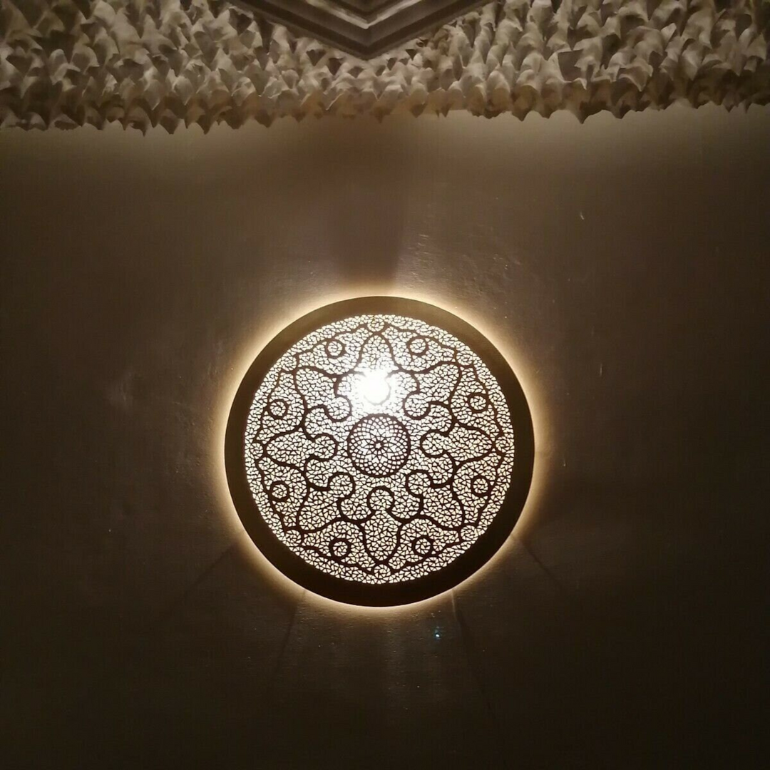 FLUSH WALL SCONCES, HAZEM