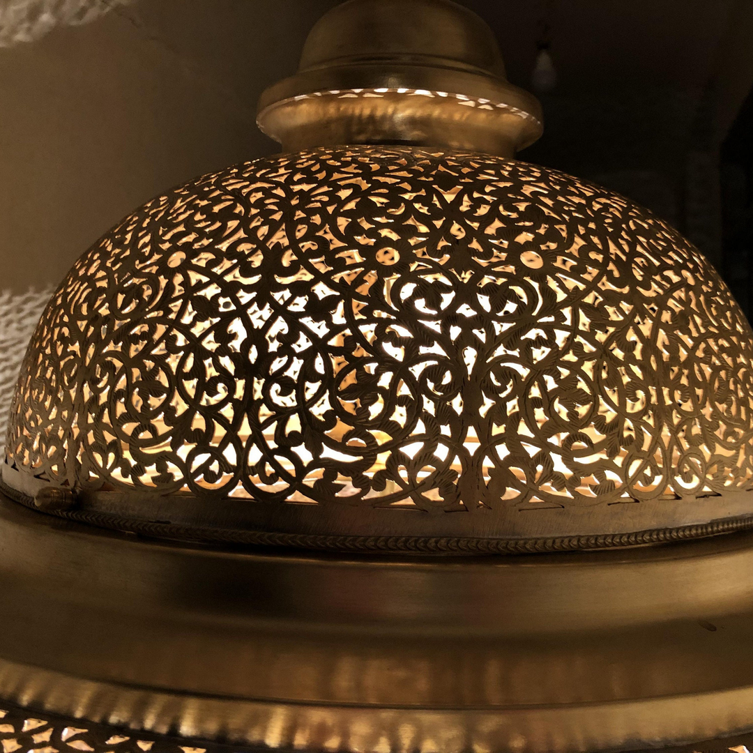 BRASS CEILING LIGHT , LUBNA