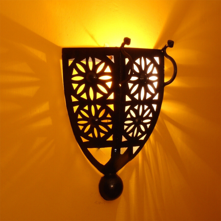 IRON WALL SCONCES, ARNAB