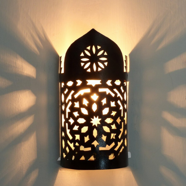 IRON WALL SCONCES, MASSK II