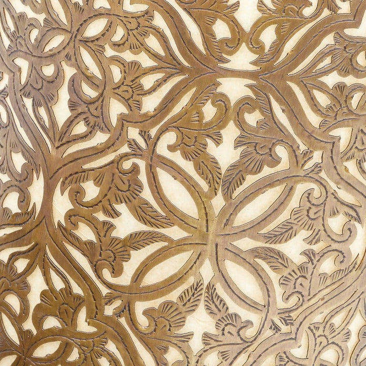 BRASS WALL SCONCE, MEHDI L