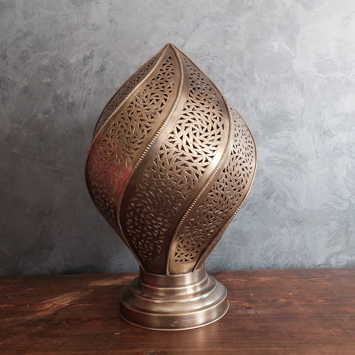 MOROCCAN TABLE & FLOOR LAMP , TORNADO