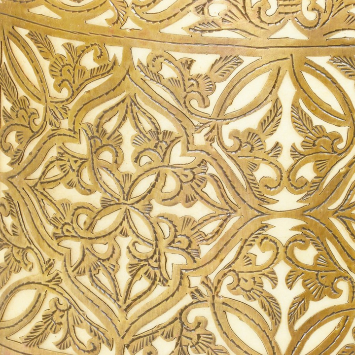 BRASS WALL SCONCE, MEHDI S