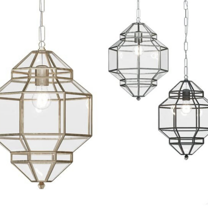 GEOMETRIC GLASS LAMPS, STITOU