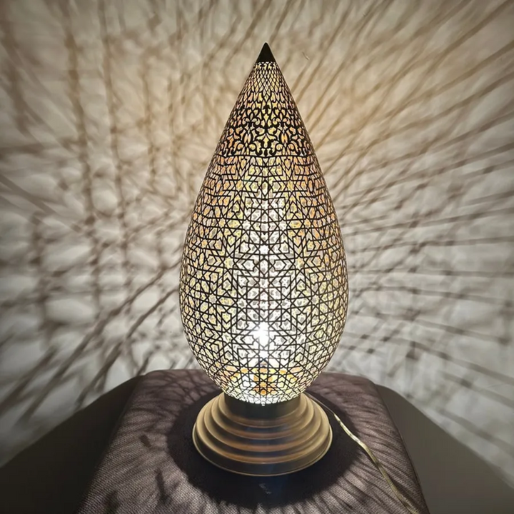 MOROCCAN TABLE & FLOOR LAMP , MOSAÏC