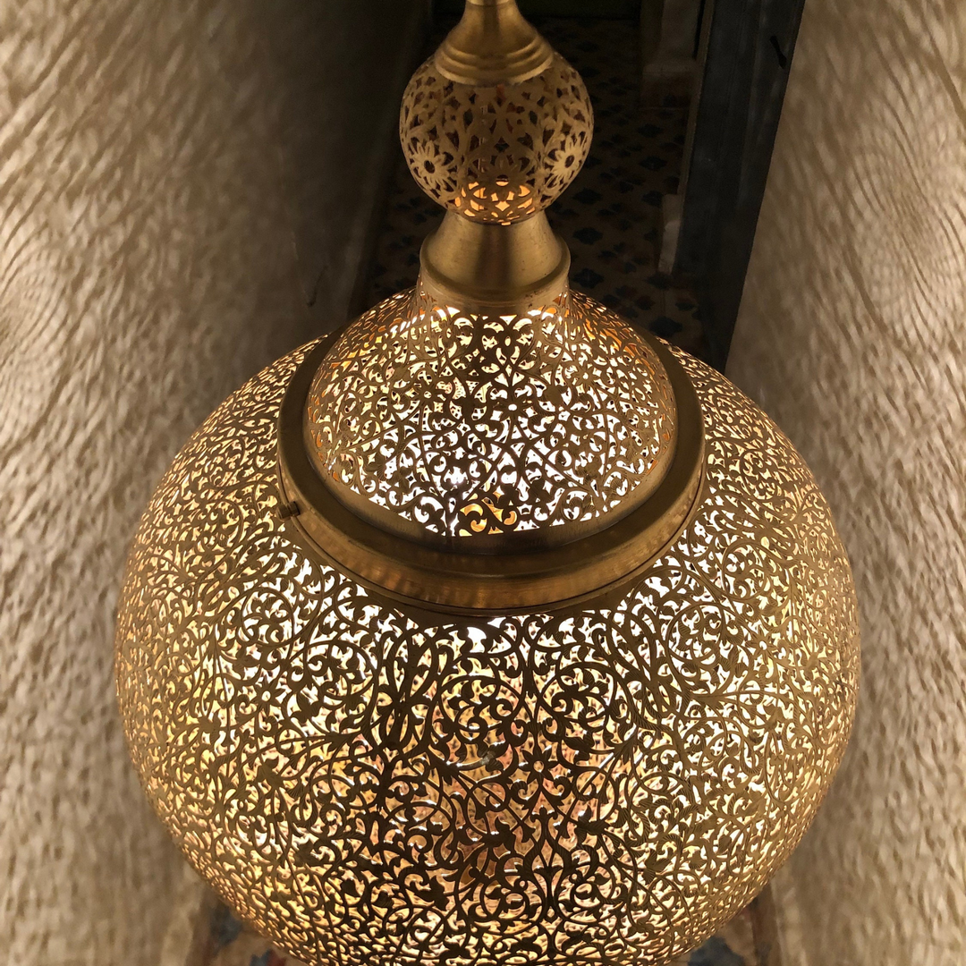 BRASS CEILING LIGHT , SALIMAH