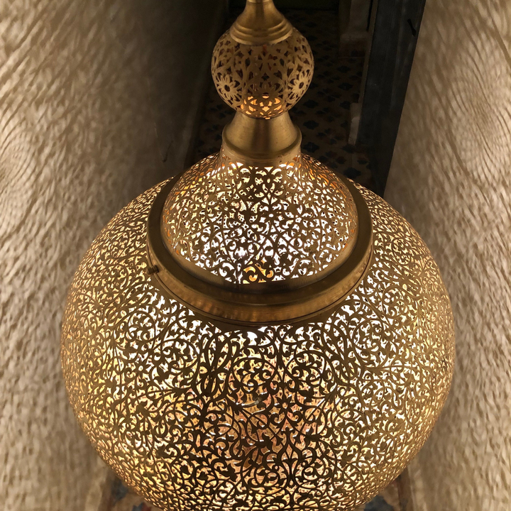 BRASS CEILING LIGHT , JAD