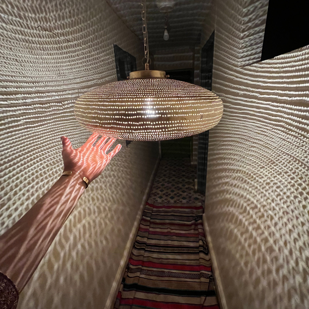 BRASS CEILING LIGHT , JAMIL
