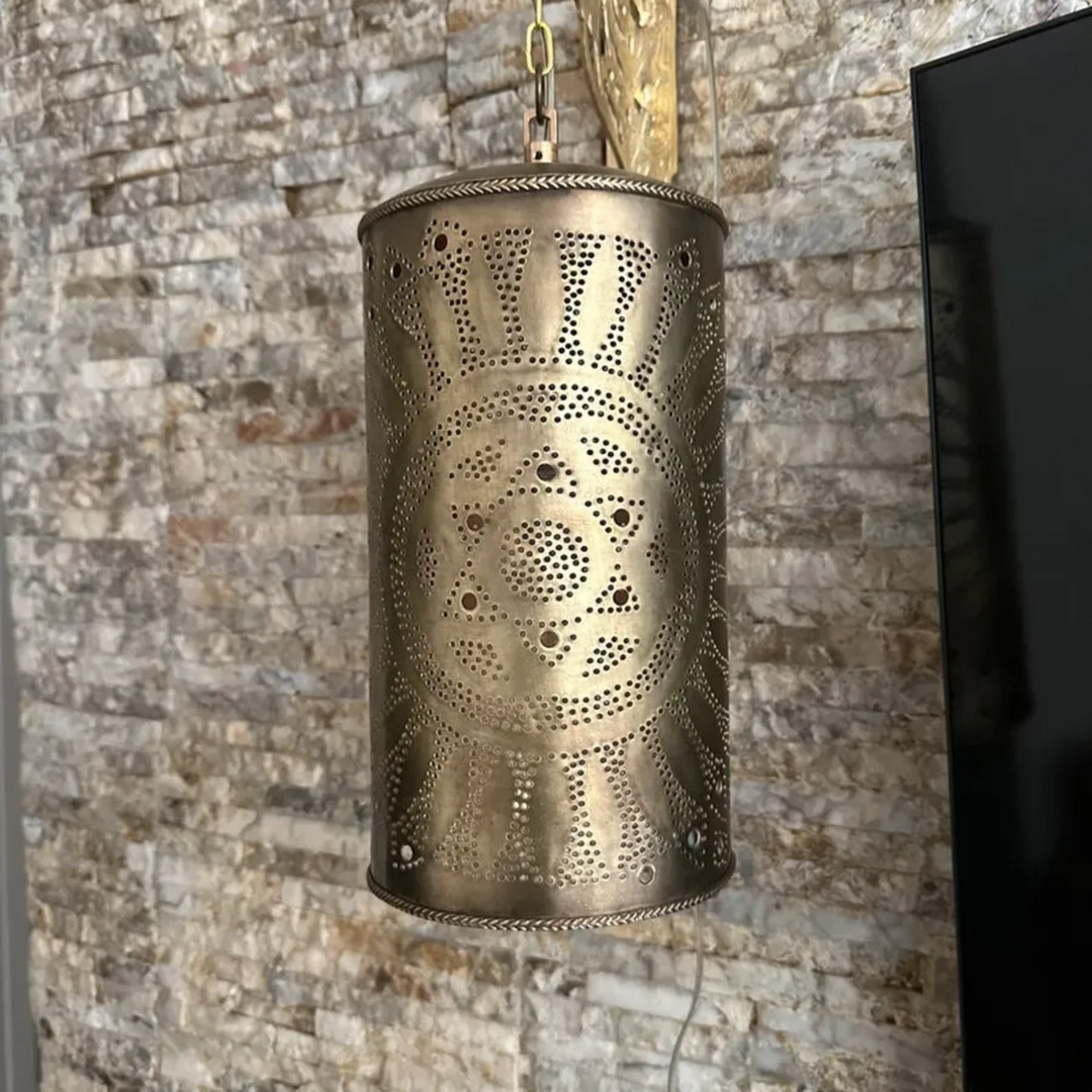 BRASS WALL SCONCE, RIHAB