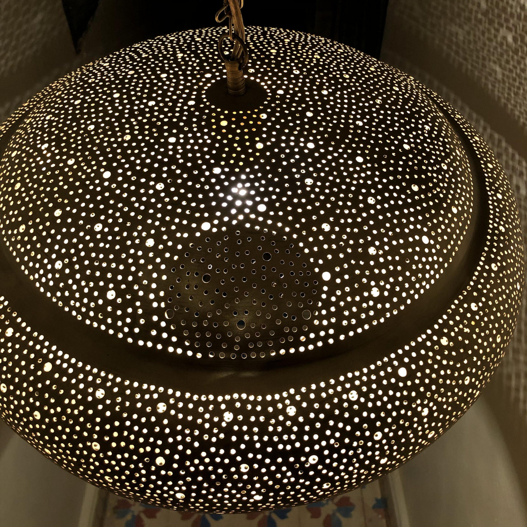 BRASS CEILING LIGHT , MUNIR