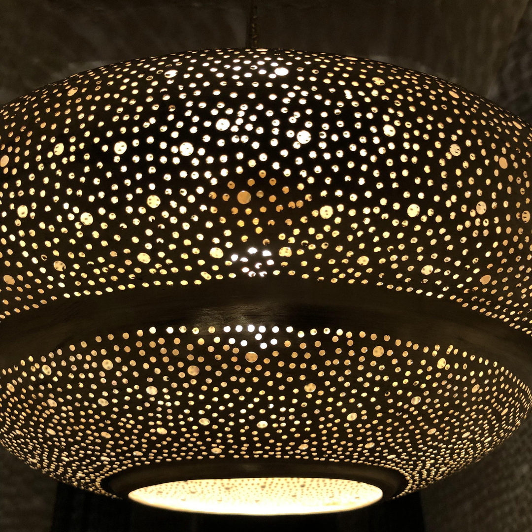 BRASS CEILING LIGHT , MUNIR