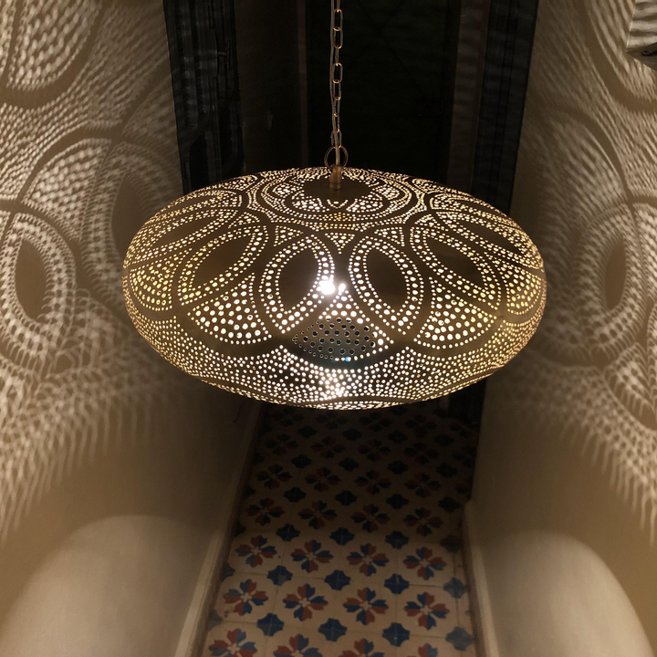 BRASS CEILING LIGHT , AYSHA