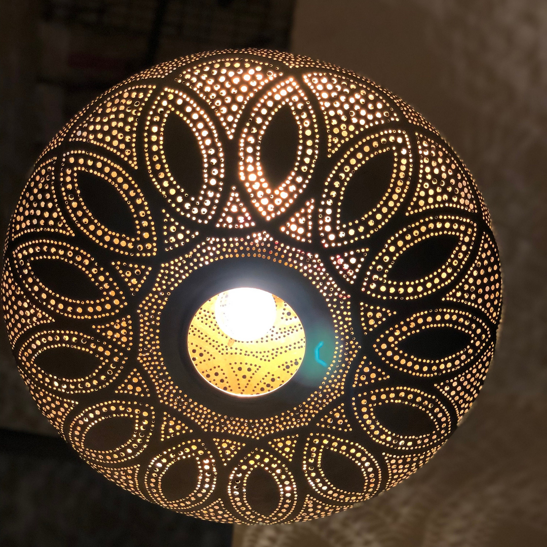 BRASS CEILING LIGHT , AYSHA