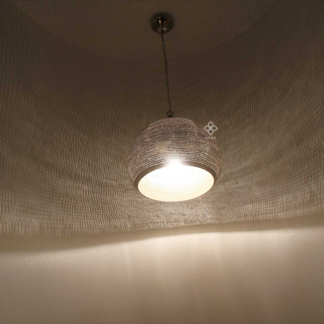BRASS CEILING LIGHT , YASMIN