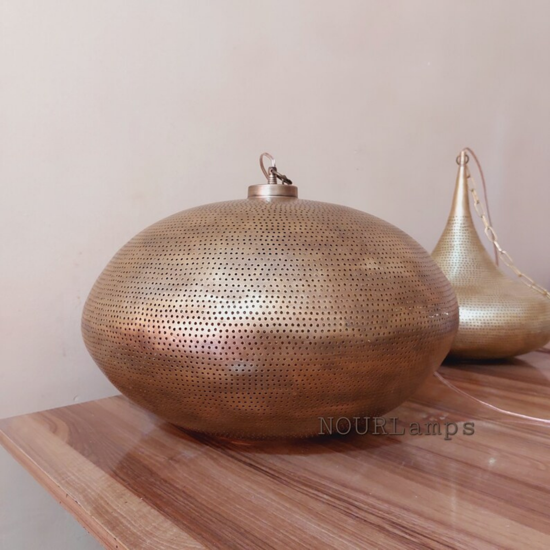 BRASS CEILING LIGHT , SORAYA