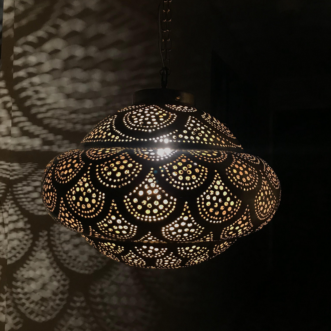 BRASS CEILING LIGHT , FAHIM