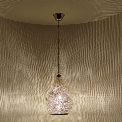 Handcrafted Moroccan Pendant Light – Creates a Beautiful Focal Point, Perfect for Traditional or Modern Home Décor