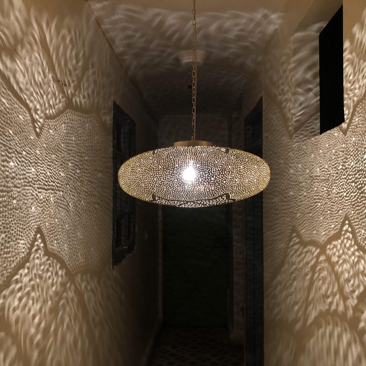 BRASS CEILING LIGHT , ASMA