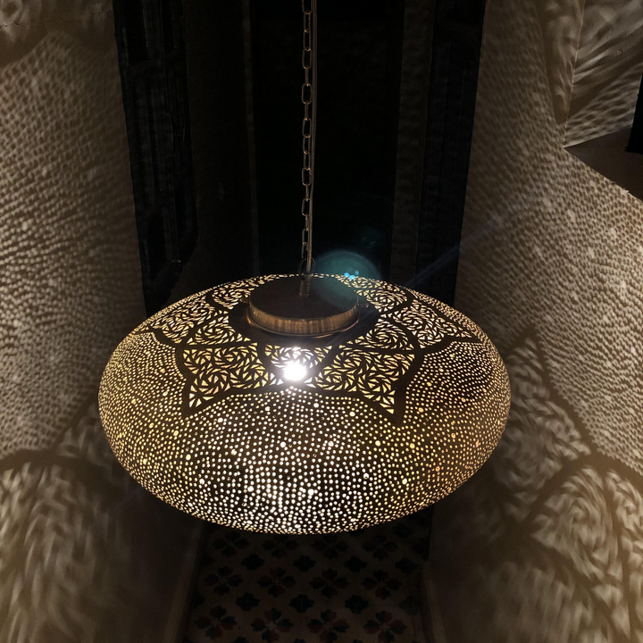 BRASS CEILING LIGHT , ASMA