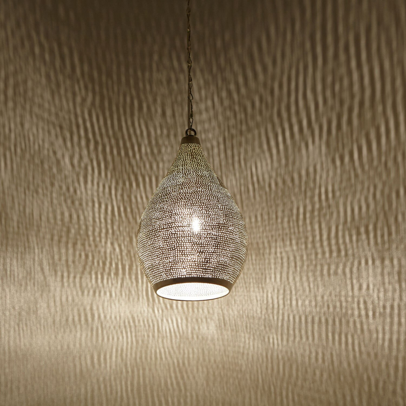 Handcrafted Moroccan Pendant Light – Creates a Beautiful Focal Point, Perfect for Traditional or Modern Home Décor