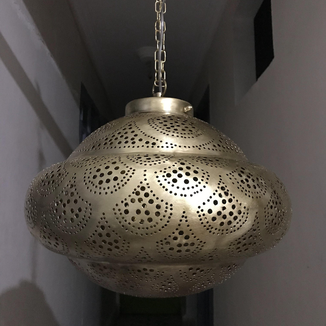 BRASS CEILING LIGHT , FAHIM