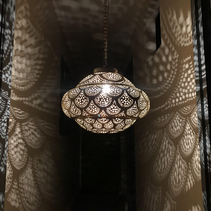 BRASS CEILING LIGHT , FAHIM