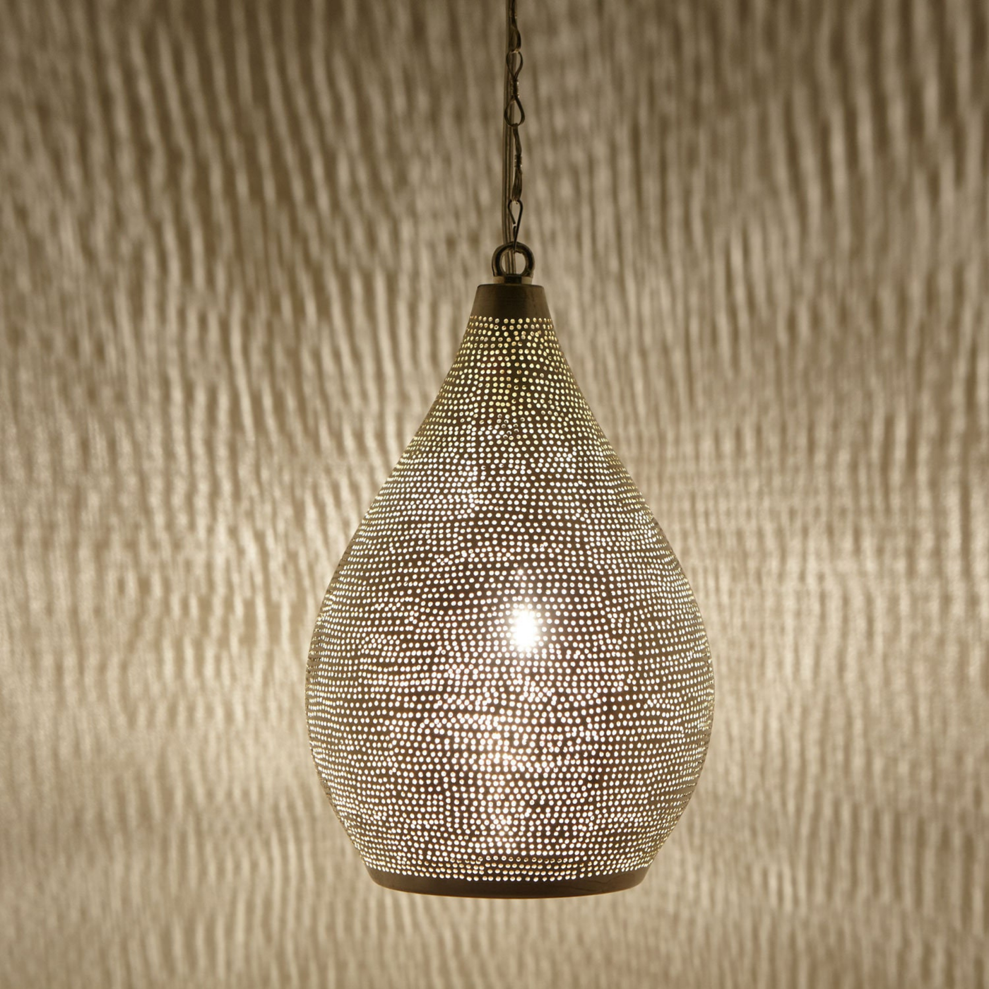 Handcrafted Moroccan Pendant Light – Creates a Beautiful Focal Point, Perfect for Traditional or Modern Home Décor