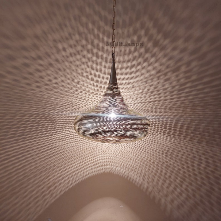 BRASS CEILING LIGHT , LAYLA