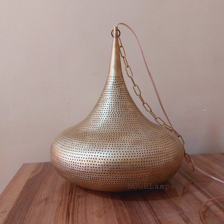BRASS CEILING LIGHT , LAYLA