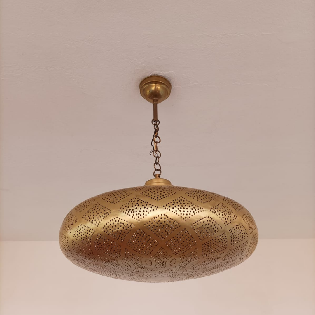 BRASS CEILING LIGHT , ISMAIL