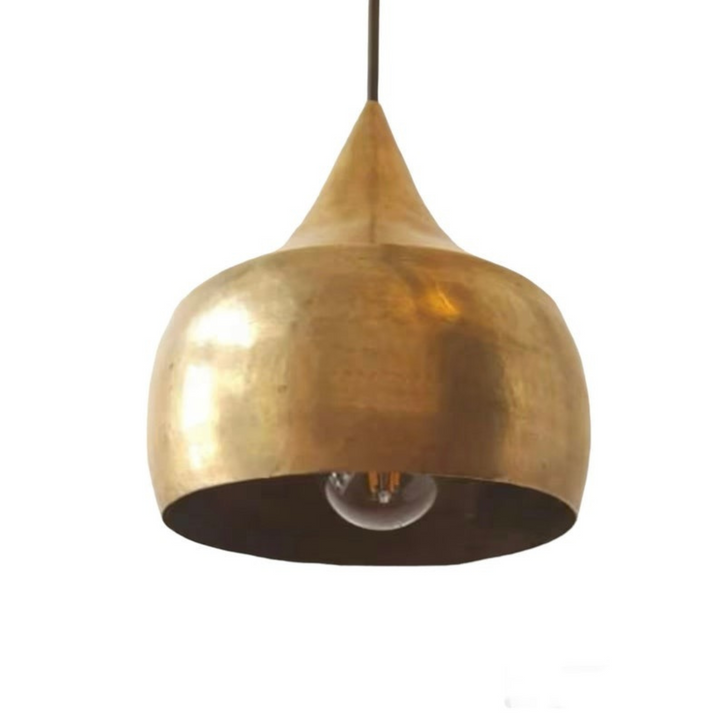 ARABESQUE CEILING LIGHT, ANTIQUE GOLD BRASS