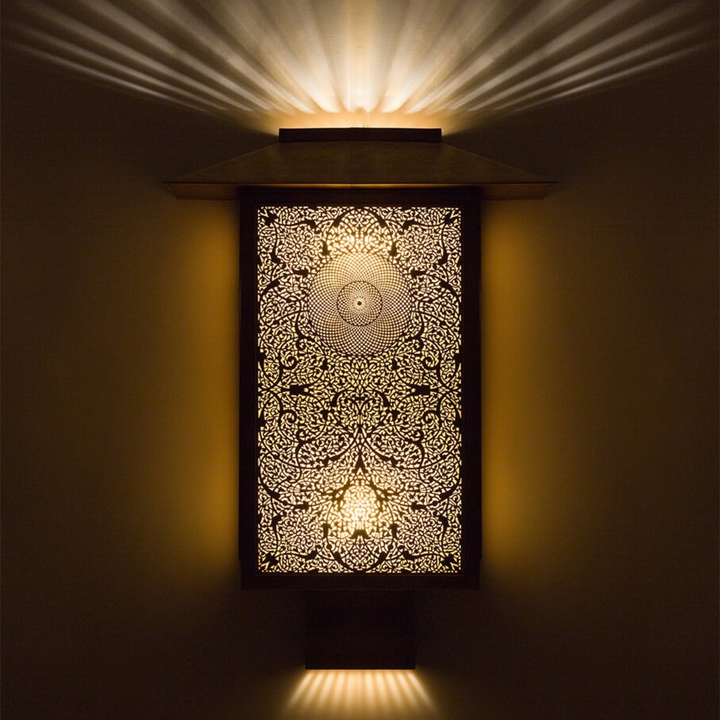 BRASS WALL SCONCE, KALILA