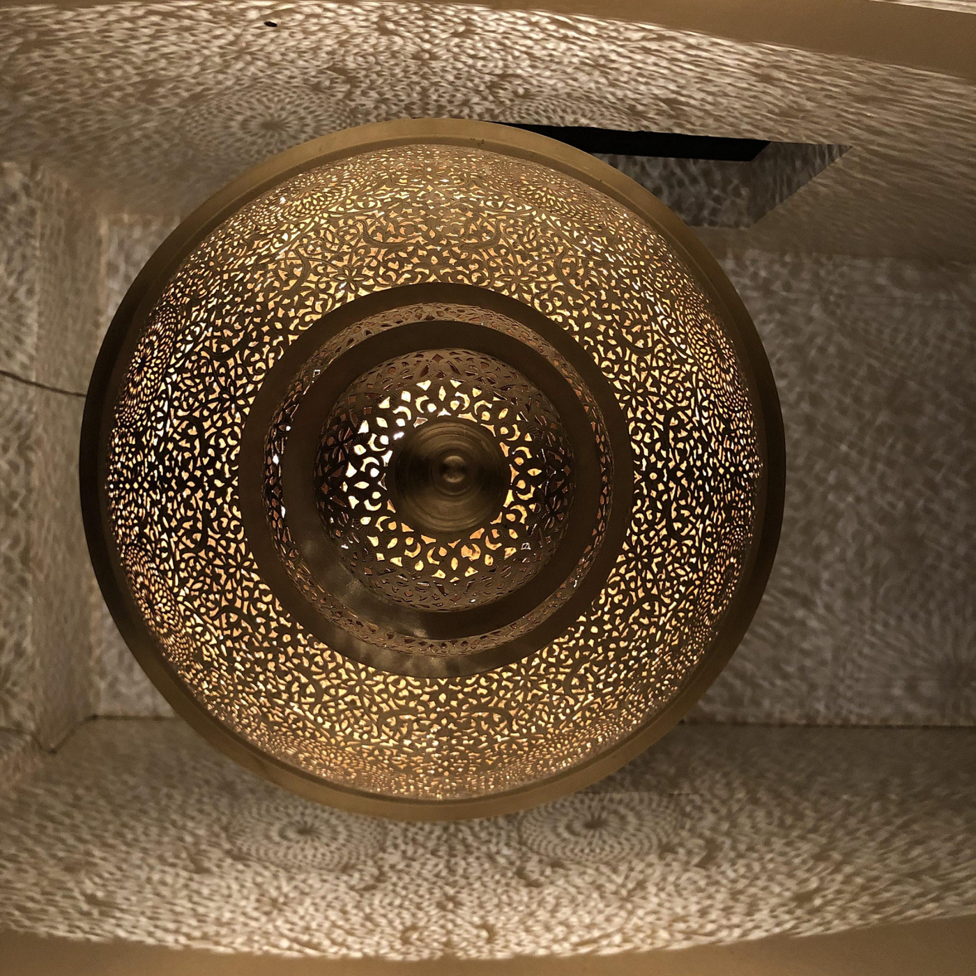 Hand-Engraved Moroccan Brass Chandeliers – Perfect for Home Décor