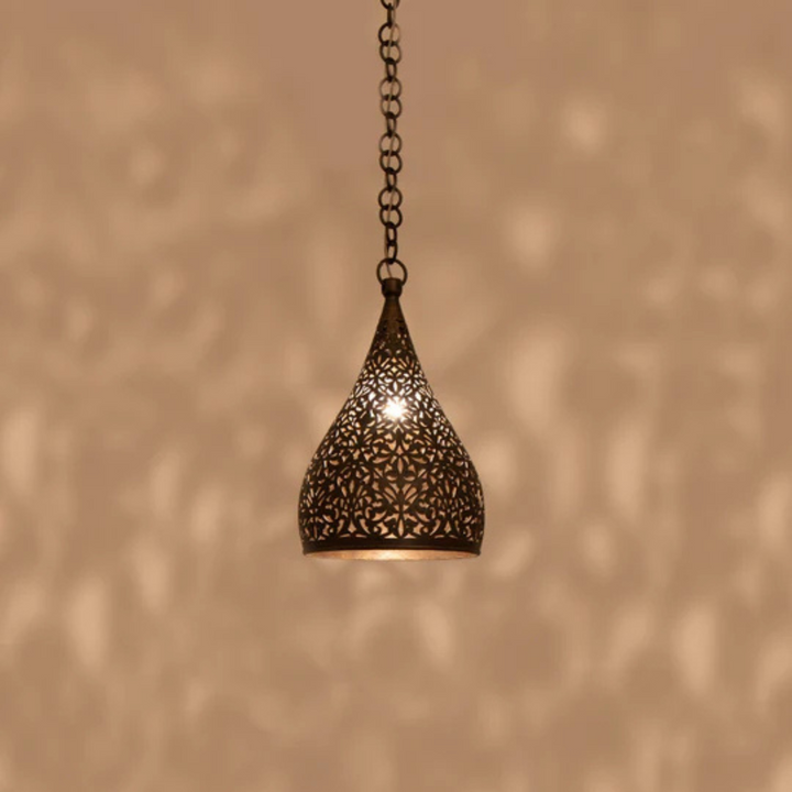 BRASS CEILING LIGHT , ZARA