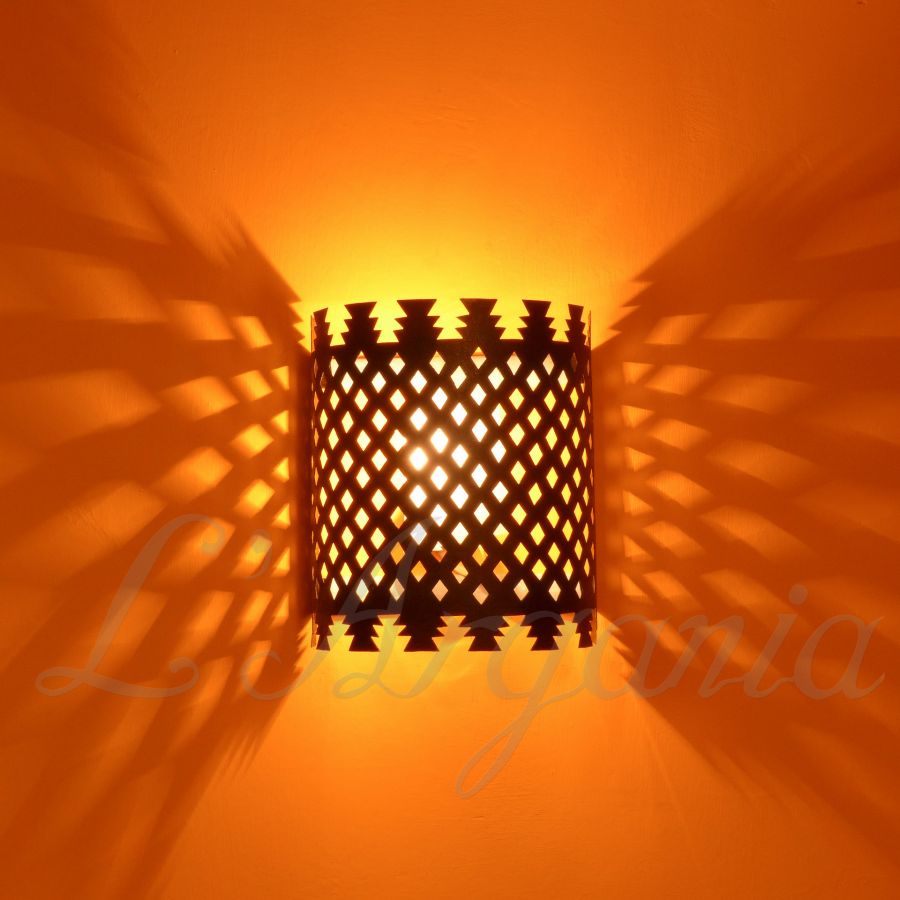 IRON WALL SCONCES, SALWA