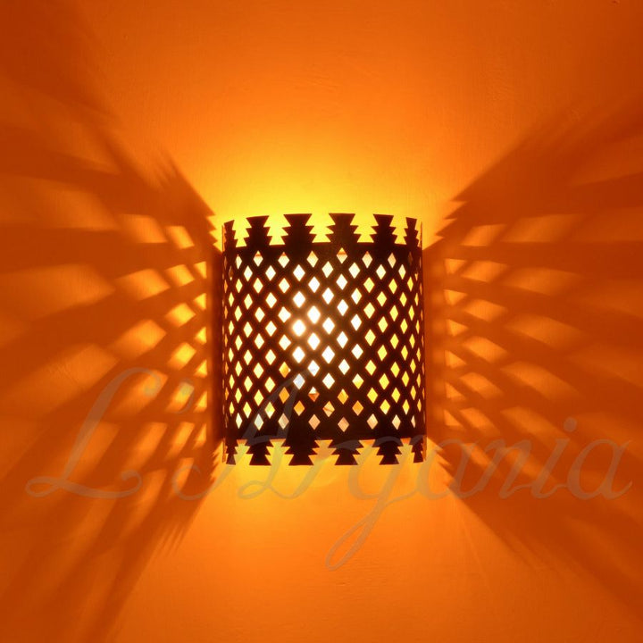 IRON WALL SCONCES, SALWA