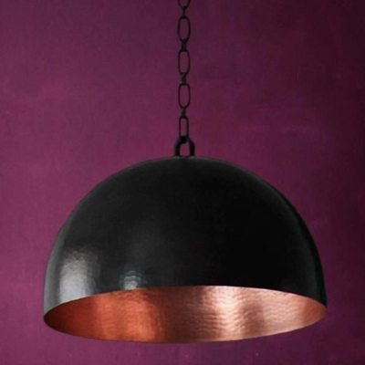 Stylish Black Dome Lamp – Available in Various Sizes for Modern Kitchen Décor