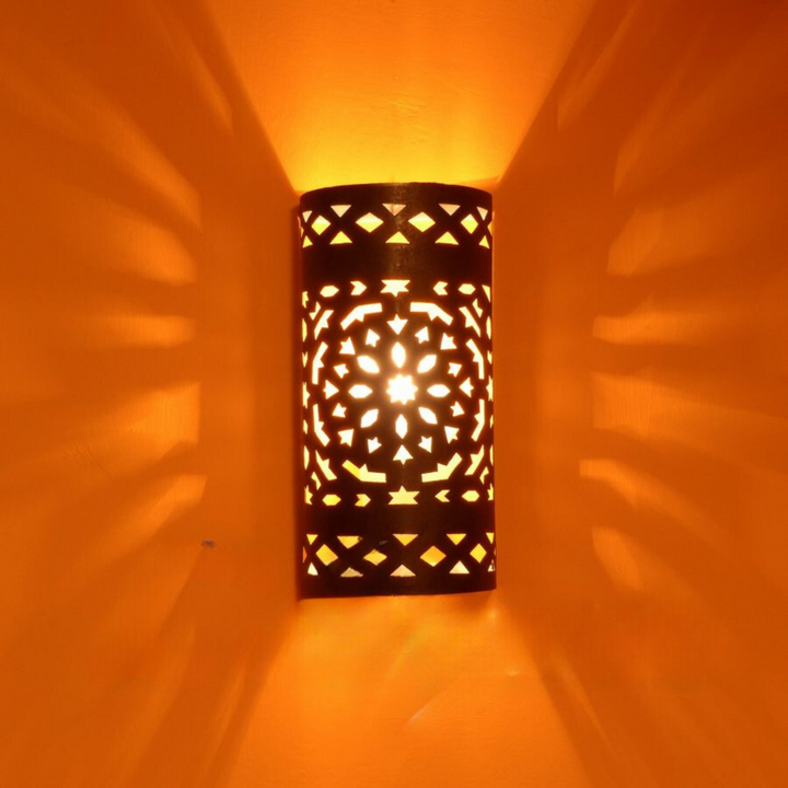 IRON WALL SCONCES, MASSK