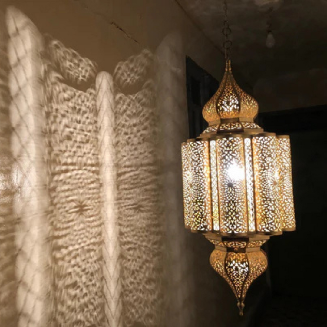 BRASS CEILING LIGHT , SAFAE 2