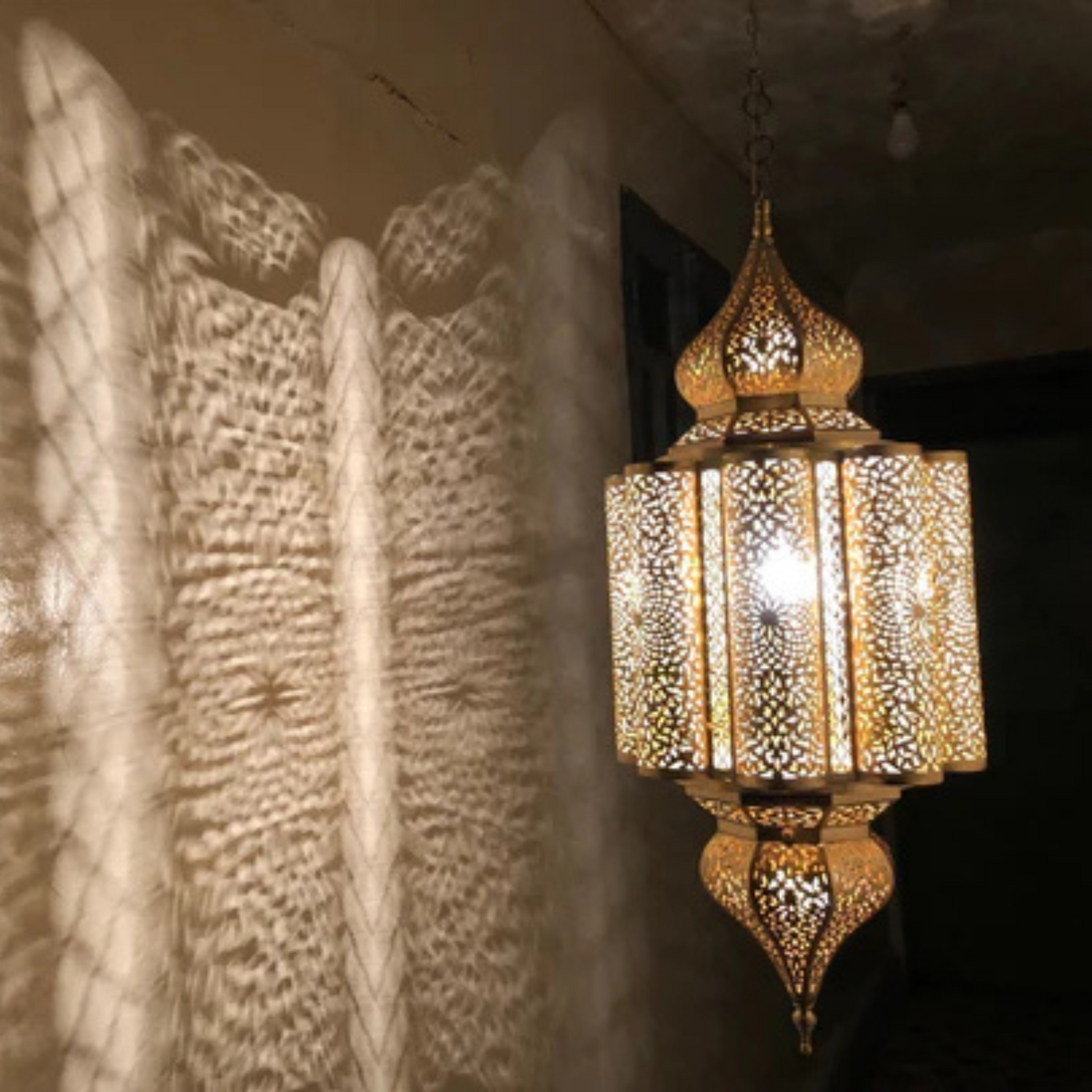 Artisan Moroccan Chandeliers – Stunning Brass in Diverse Colors.