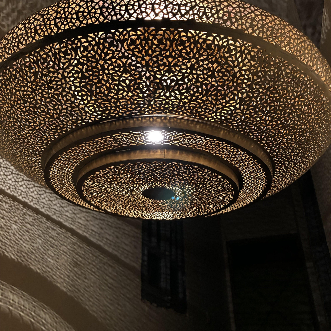 BRASS CEILING LIGHT , LUBNA