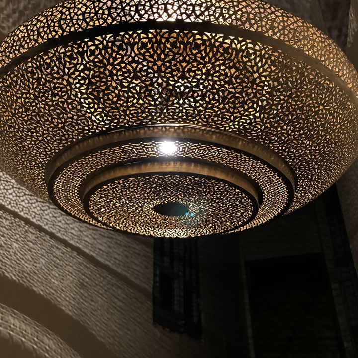 BRASS CEILING LIGHT , LUBNA