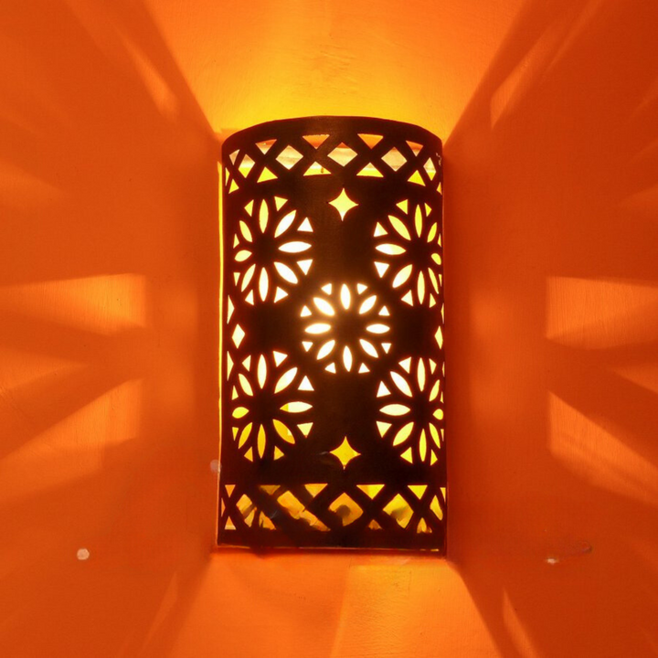 IRON WALL SCONCES, NAYEF