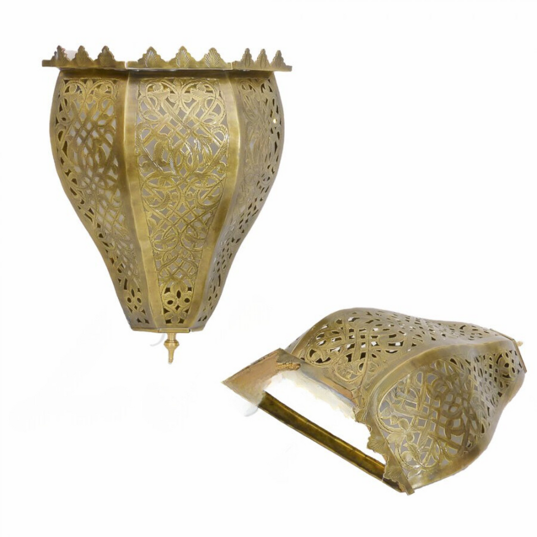 BRASS WALL SCONCE, CHERAFA