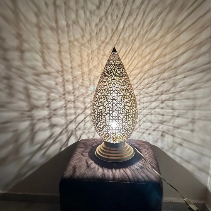 MOROCCAN TABLE & FLOOR LAMP , MOSAÏC
