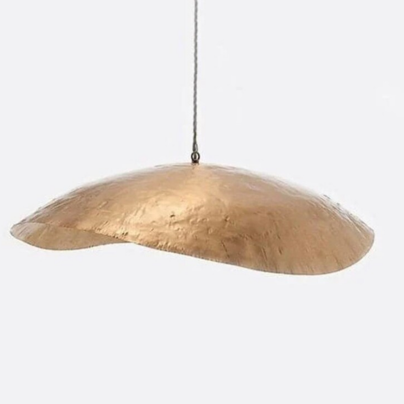 Handcrafted Leaf Pendant Light – Solid Brass, Ready to Install, Ideal for Luxury Home & Business Lighting