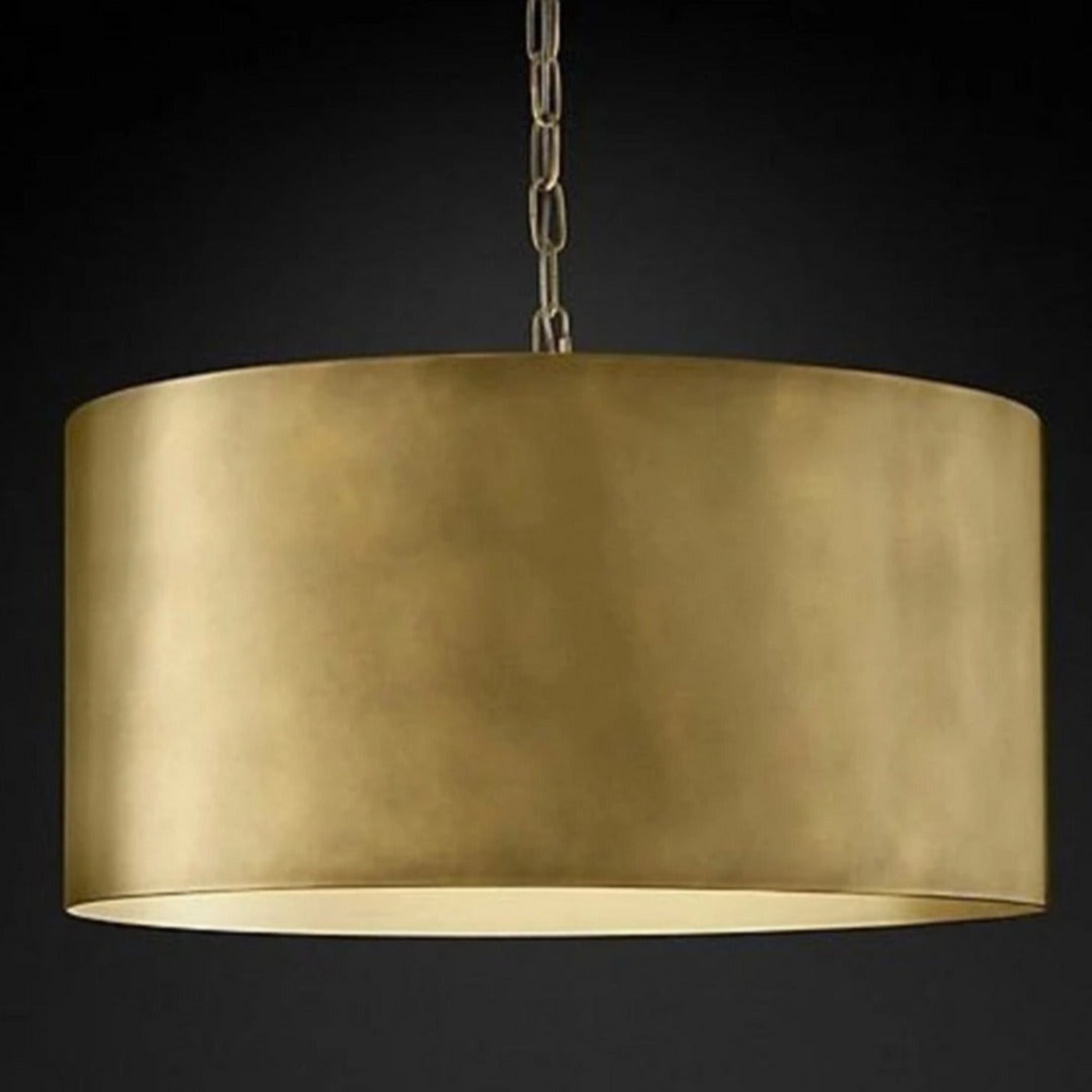 Modern Dome Lamp – Soft Gold Finish, Available in Multiple Sizes – Luxury Lighting for Home and Kitchen Decor